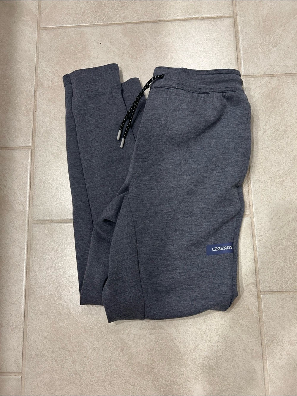 LEGENDS Men's Charcoal Gray Jogger Sweatpants